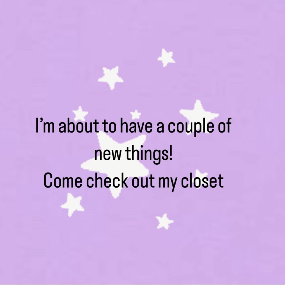 New things!!!!